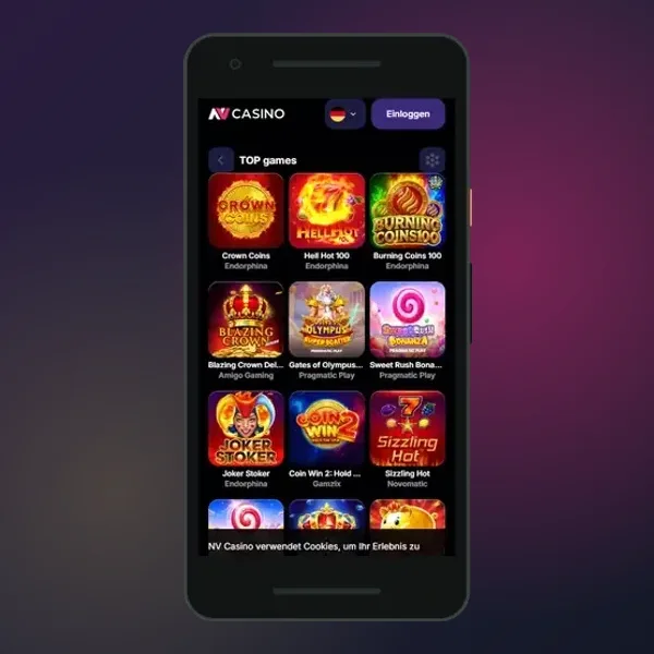 NVCasino Cashback pro Woche